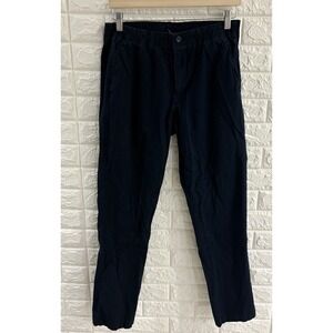 GAP MENS BLUE‎ PANTS SIZE SMALL CHINO JOGGERS WITH POCKETS